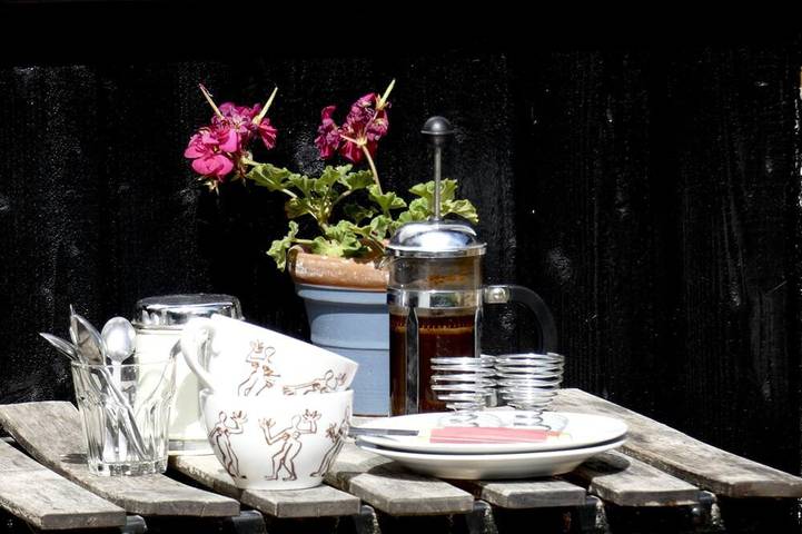 Maison de vacances pour 3 personnes, avec terrasse et jardin à Copenhague