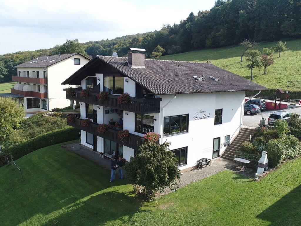 Huis Fernblick Appartement 1 in Bad König, Main-Odenwald