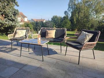 Gîte pour 4 personnes, avec terrasse et jardin à Thorigny-sur-Marne