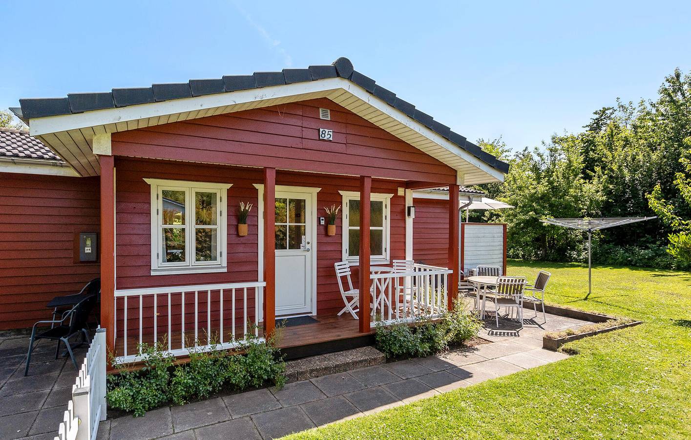 Ferienhaus für 4 Personen mit Terrasse in Sydals, Skovmose