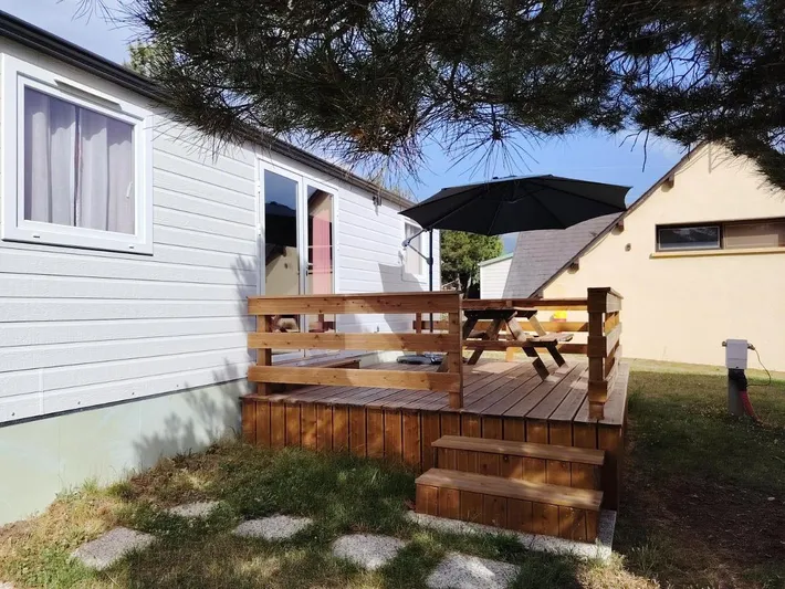 Camping para 4 personas, con jardín además de vistas y terraza - 1
