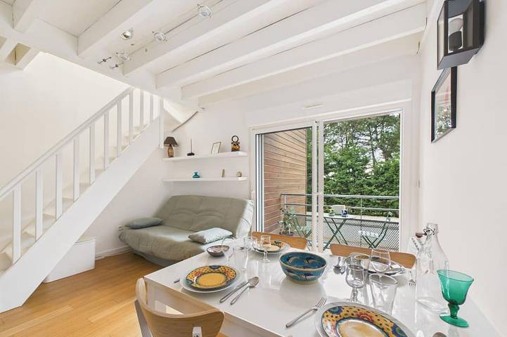 Appartement de vacances pour 4 personnes, avec Balcon et Piscine