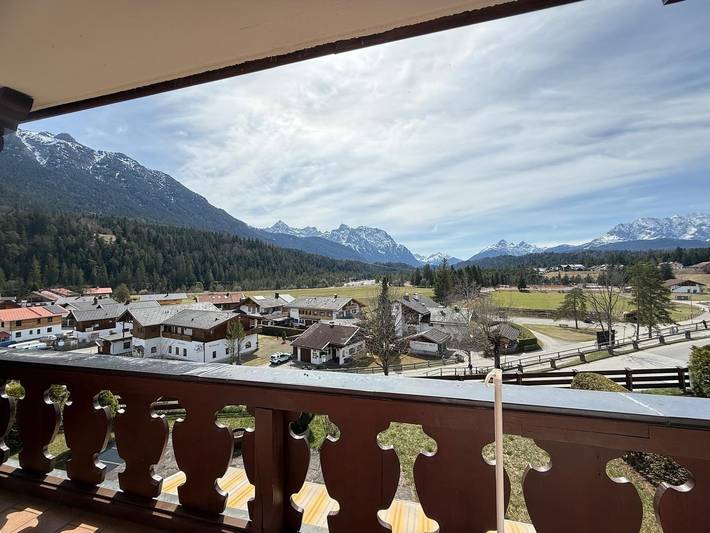 Ganze Ferienwohnung, Abendsonne in Krün, Bayerische Alpen