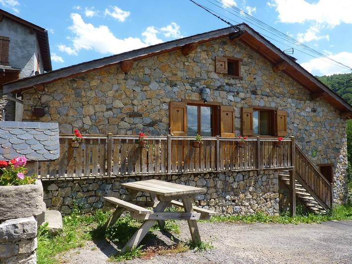 Gîte pour 4 personnes, avec balcon