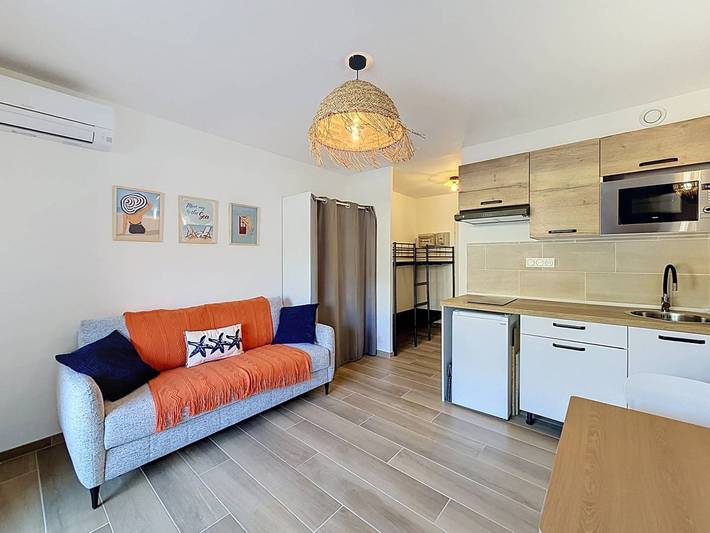 Studio pour 4 personnes
