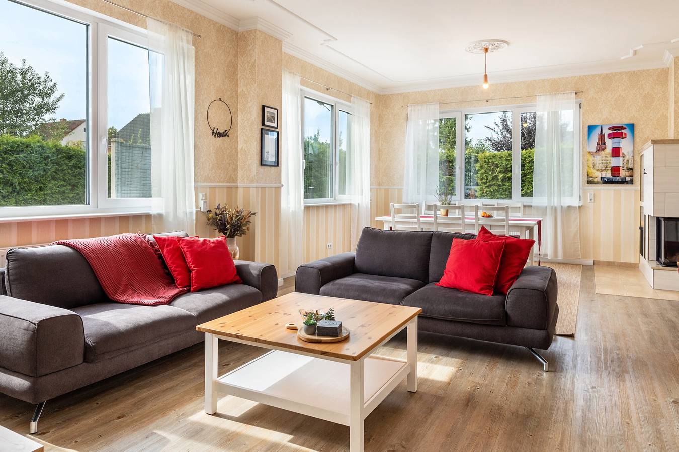 Ferienhaus Optikstadt Rathenow mit privater Terrasse und Wlan in Rathenow, Westhavelland