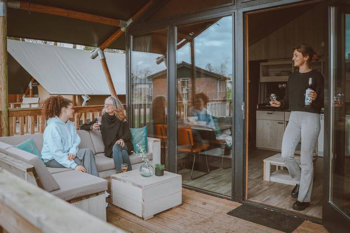 Chalet voor 4 personen, met kinderzwembad in Voorthuizen