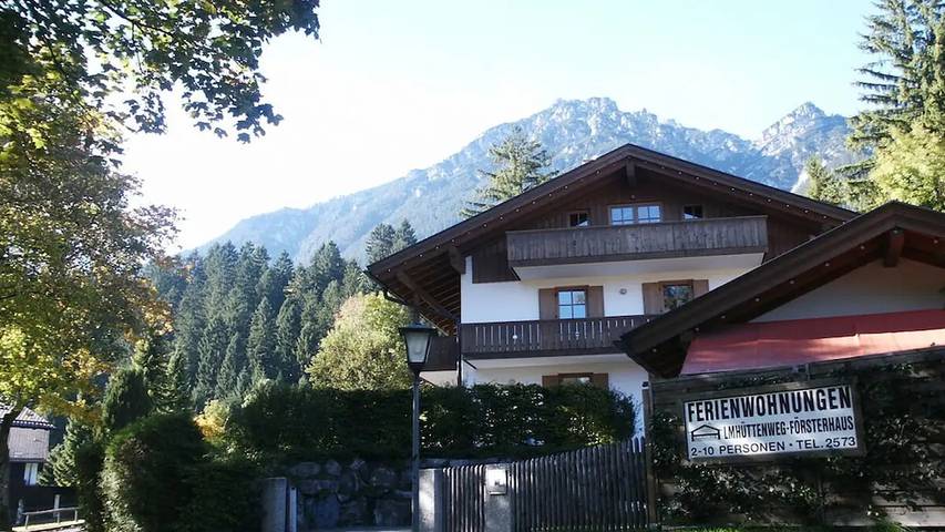 Ferienhaus für 9 Personen, mit Terrasse, mit Haustier in Garmisch-Partenkirchen