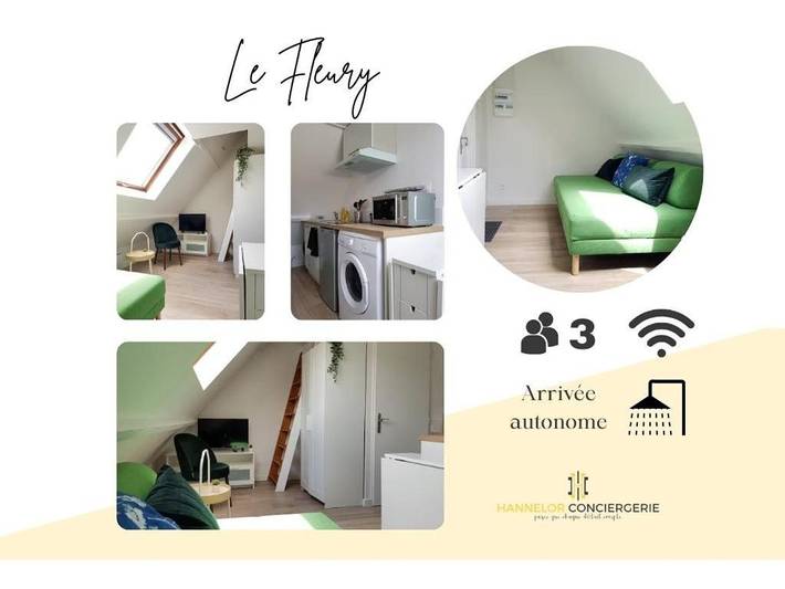 Gîte pour 3 personnes à Déville-lès-Rouen