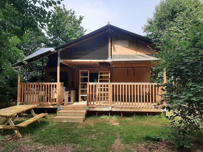 Glamping voor 8 personen, kindvriendelijk in Provincie Luxemburg