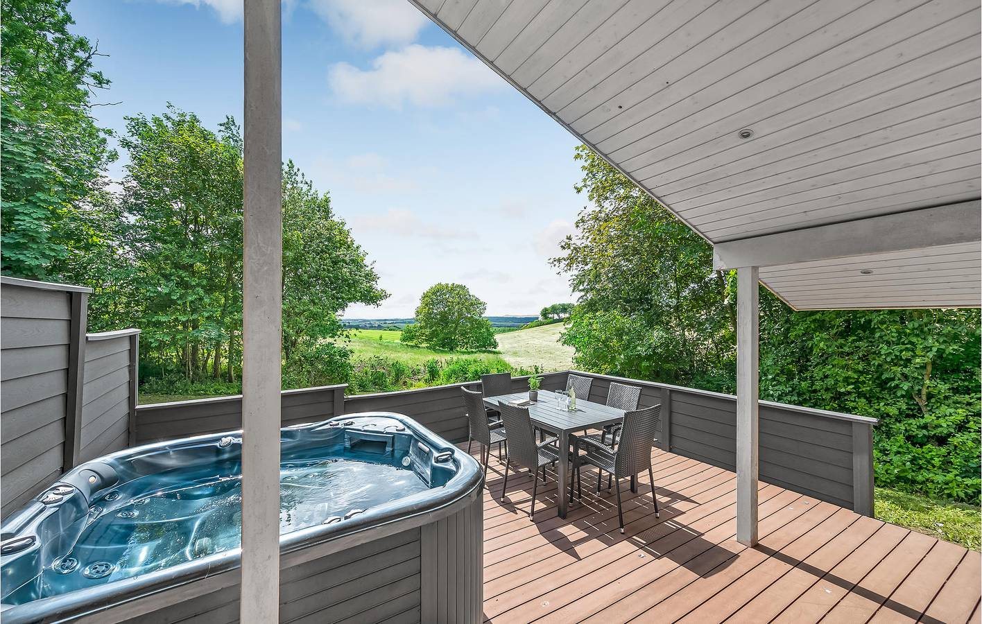 Maison de vacances pour 6 personnes avec jardin in Région d'Aarhus