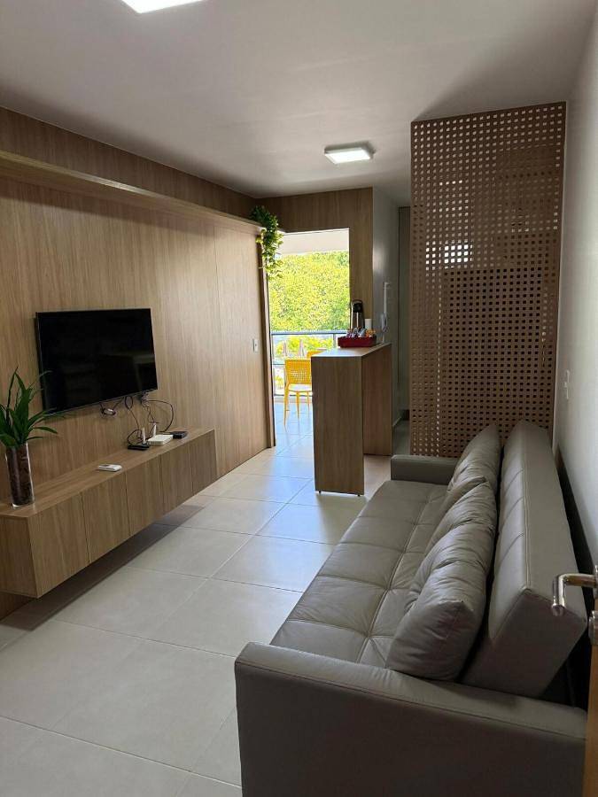 Casas e apartamentos de temporada para 4 pessoas, com balcão e vista e ainda piscina em Barra de São Miguel