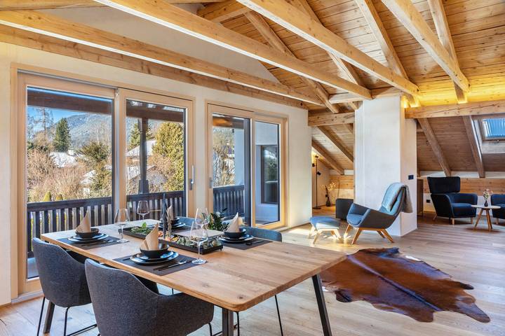 Apartament wakacyjny dla 8 osób, z balkon w Ammergauer Alpen
