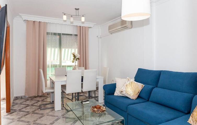 Apartamento para 6 personas, con terraza y piscina, Se admiten mascotas en Punta Umbría