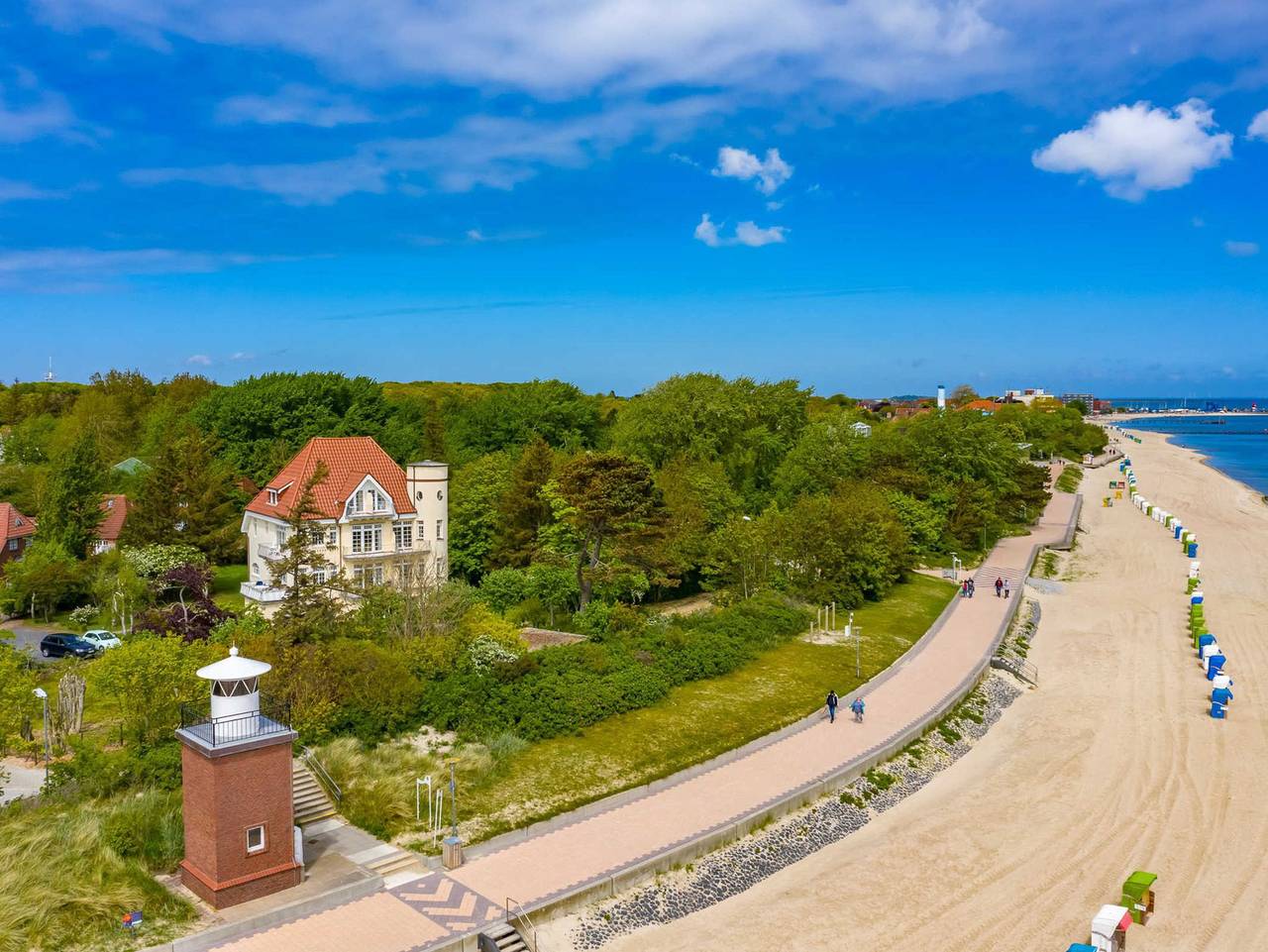 Ganze Ferienwohnung, Haus Olhörn - Wohnung Leuchtturmblick in Wyk auf Föhr (Stadt), Wyk auf Föhr