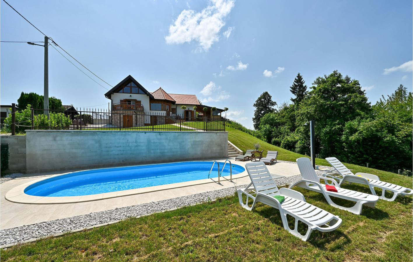Ferienhaus für 8 Personen mit Sauna in Varazdin