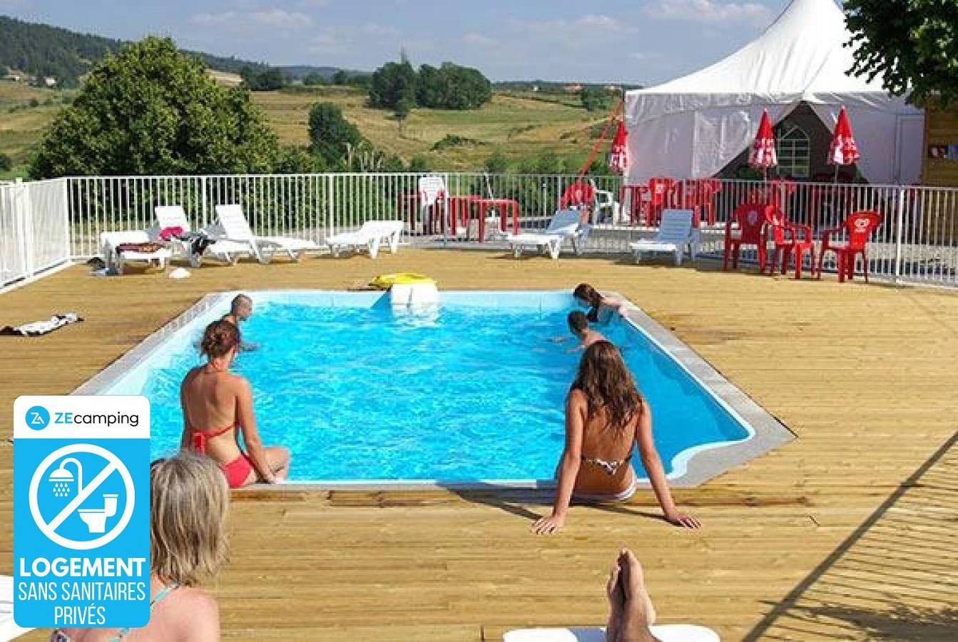 Chalet 3 étoiles - Piscine  - ccbadfb in Langogne, Mende und Umgebung