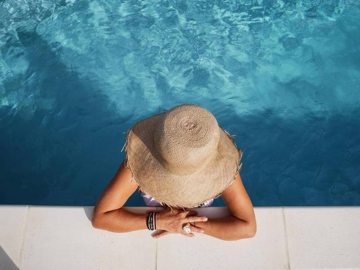 Hôtel pour 2 personnes, avec jardin ainsi que jacuzzi et piscine