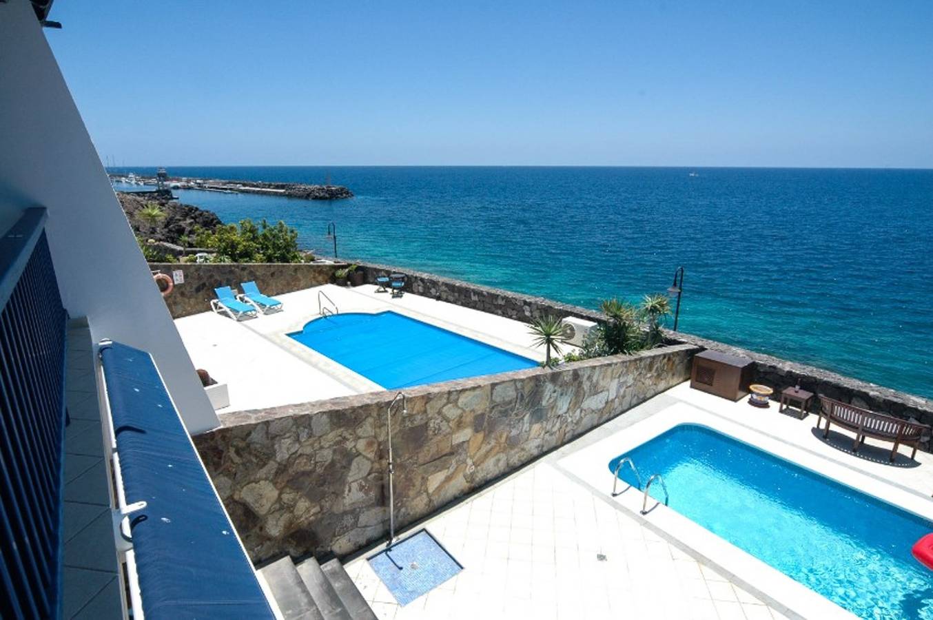Villa für 6 Personen mit Balkon in Puerto Calero, Yaiza