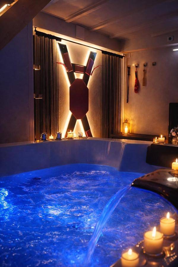Appartement de vacances pour 2 personnes, avec jacuzzi
