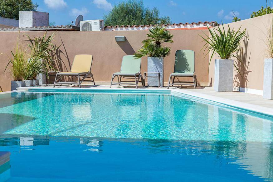 Double Room with Pool View in Arbatax, Tortolì