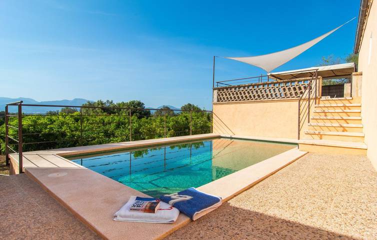 Jornets Oasis Wohnung mit Pool & Grill in Costitx, Mallorca Inselmitte