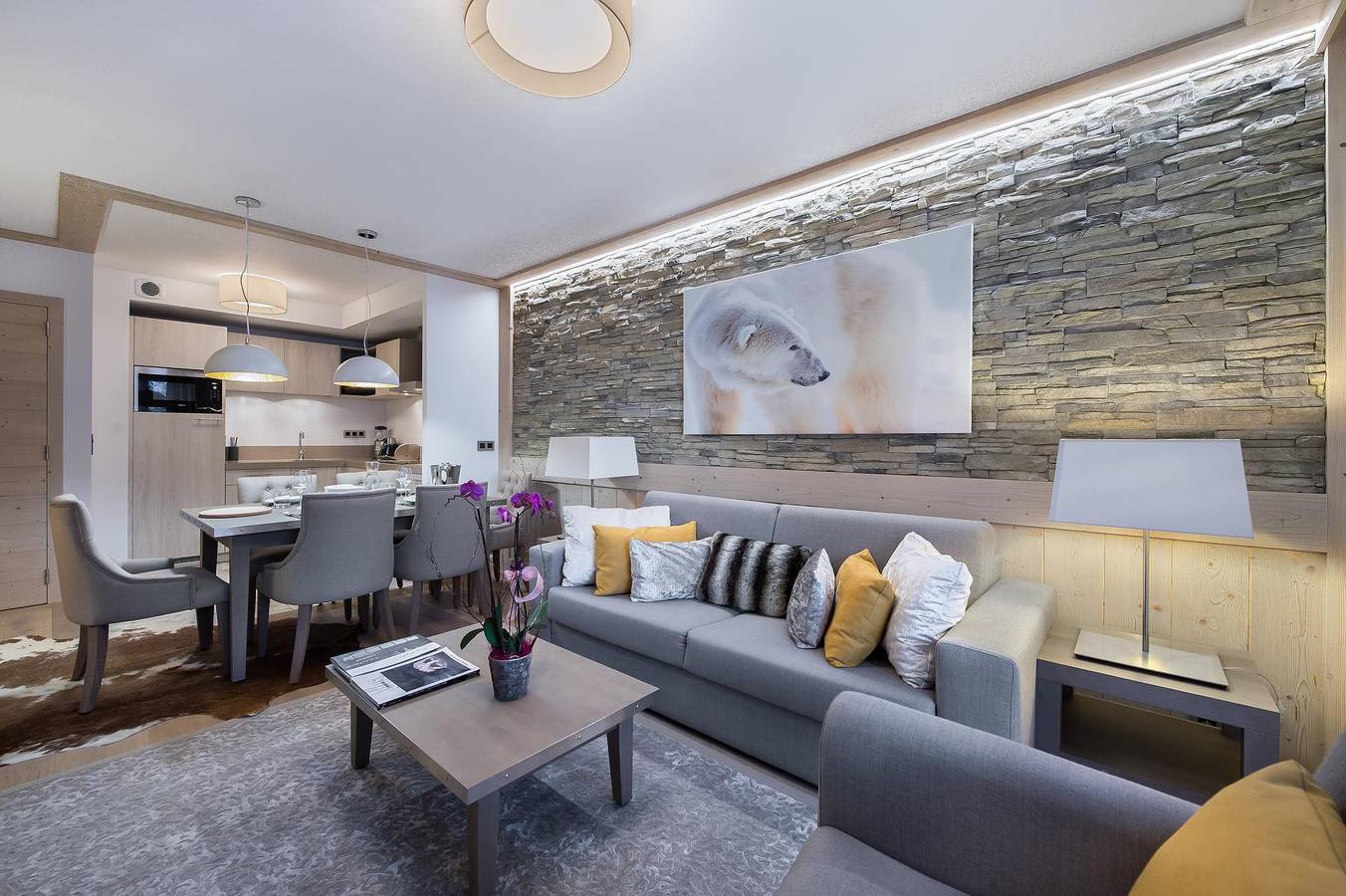 Apartamento entero, Résidence Carré Blanc - Apartamento 3 piezas para 6 personas (235) in Saint-Bon-Tarentaise, Les Trois Vallées