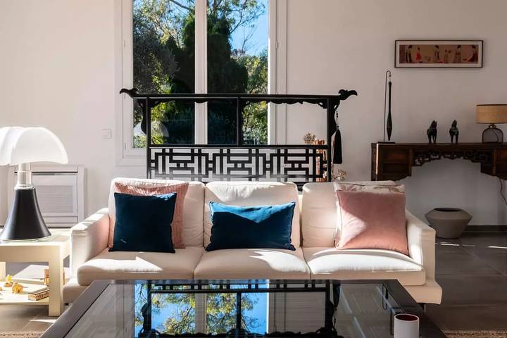 Location de vacances pour 8 personnes, avec jardin et piscine à Mougins - 4