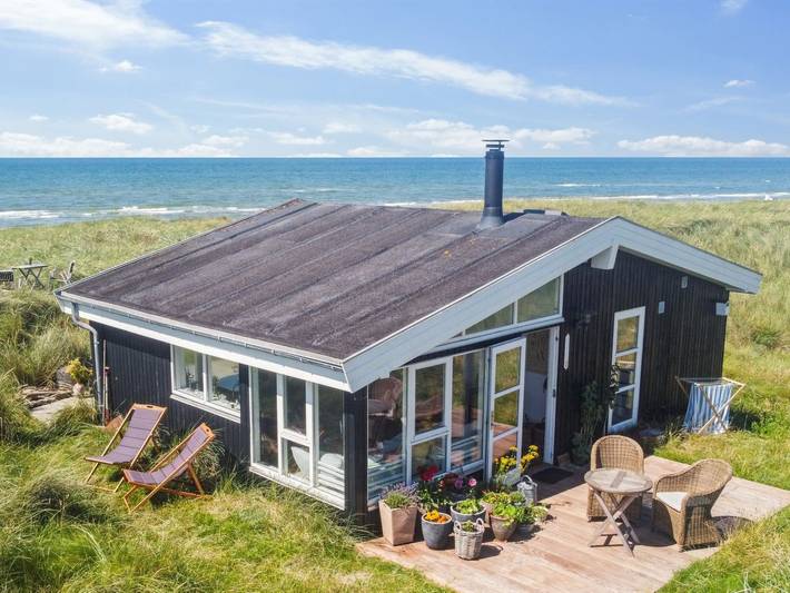 Ferienhaus für 2 Personen, mit Terrasse, mit Haustier in Dänemark an der Nordsee