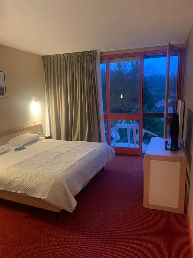 Hôtel pour 3 personnes, avec vue sur le lac et vue ainsi que piscine et jardin, animaux acceptés à Lacapelle-Viescamp - 3