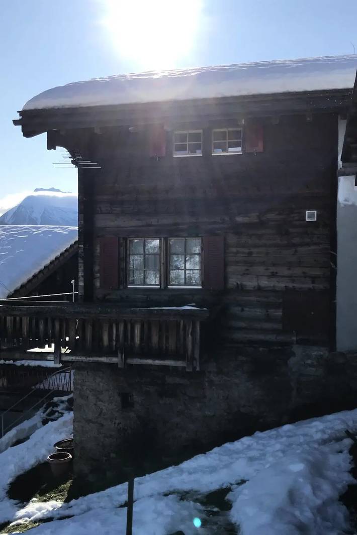 Gîte pour 4 personnes, avec balcon, animaux acceptés à Riederalp - 3