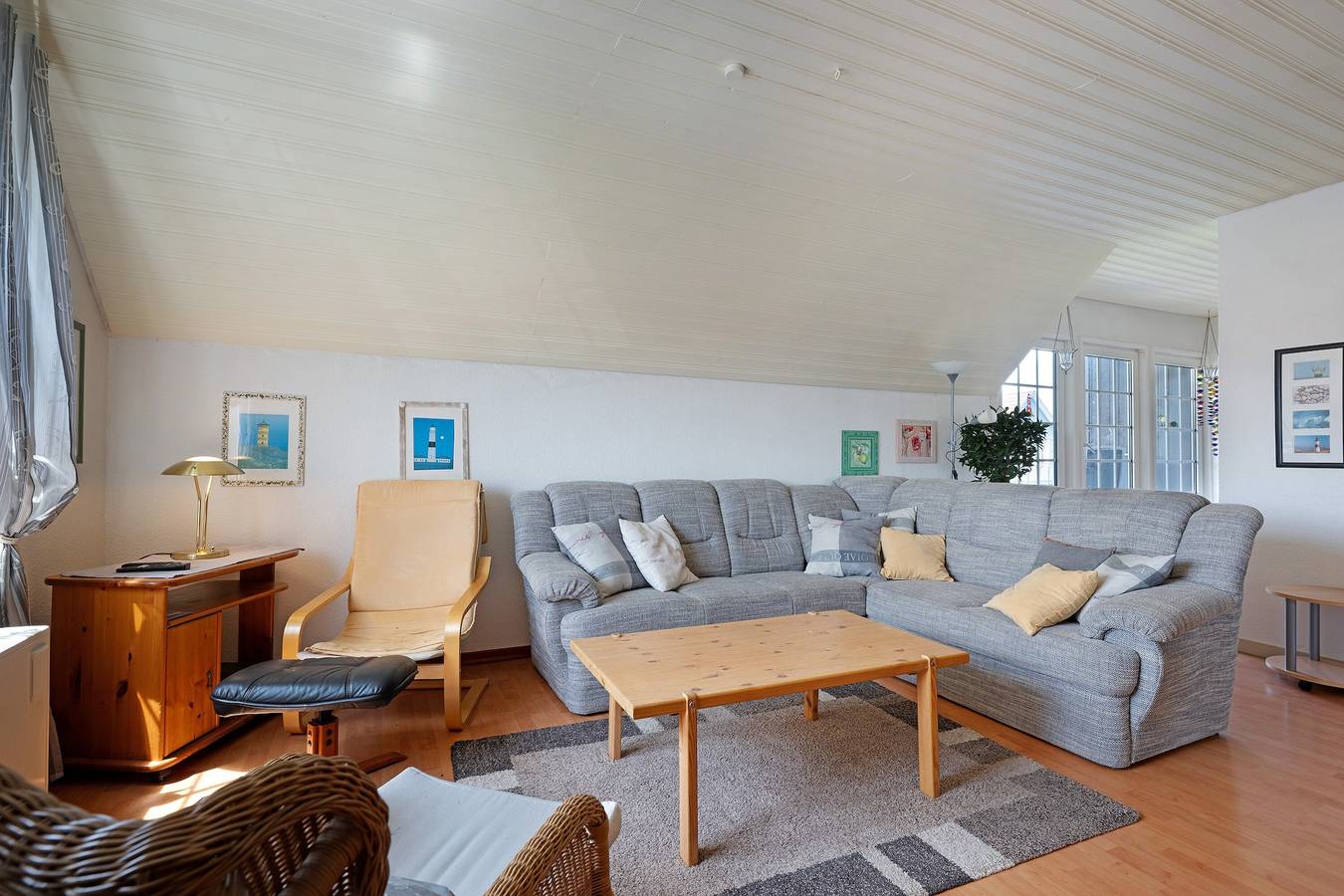 Ganze Wohnung, Ferienwohnung 'Watt' mit Balkon in Friedrichskoog-Spitze, Friedrichskoog