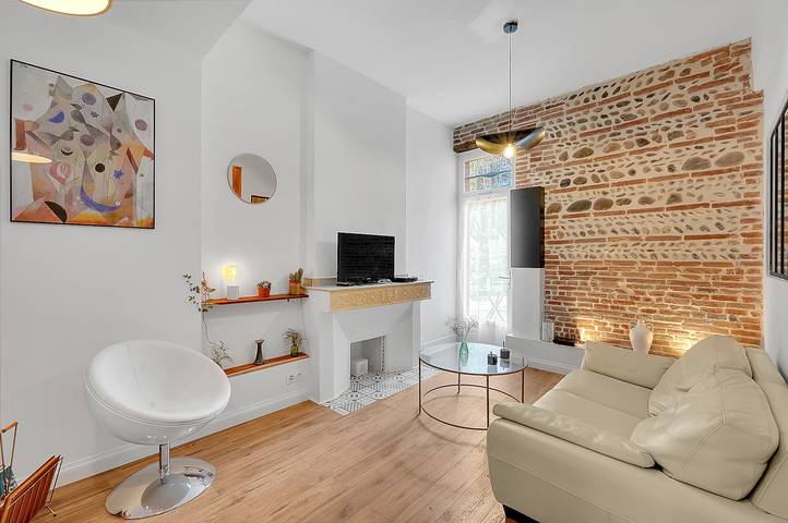 Ganze Wohnung, Ferienwohnung für 2 Personen mit Terrasse in Toulouse, Umgebung Toulouse