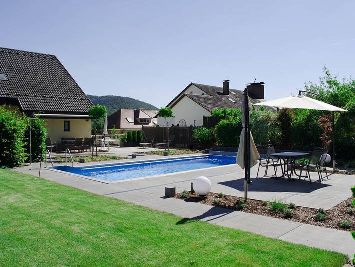 Ferienhaus für 2 Personen, mit Terrasse und Pool sowie Garten in der Pfalz - 4