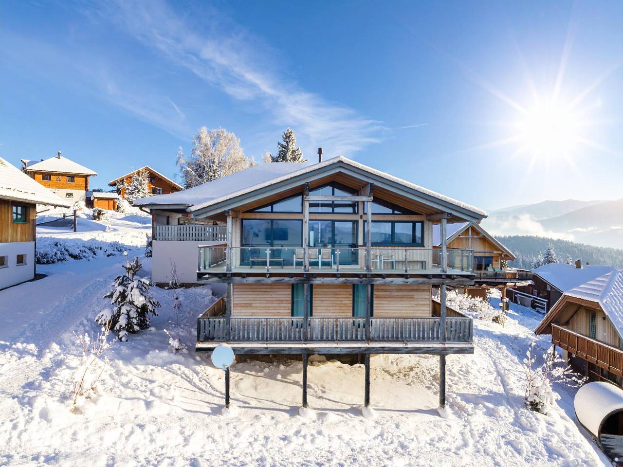 Chalet im Skigebiet Klippitztörl mit Sauna
in Bad Sankt Leonhard im Lavanttal, Unterkärnten