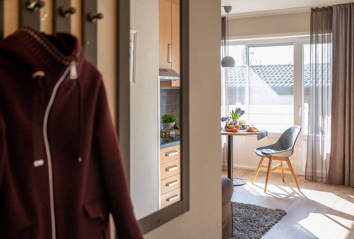 Ferienwohnung für 2 Personen, mit Terrasse und Garten auf Spiekeroog