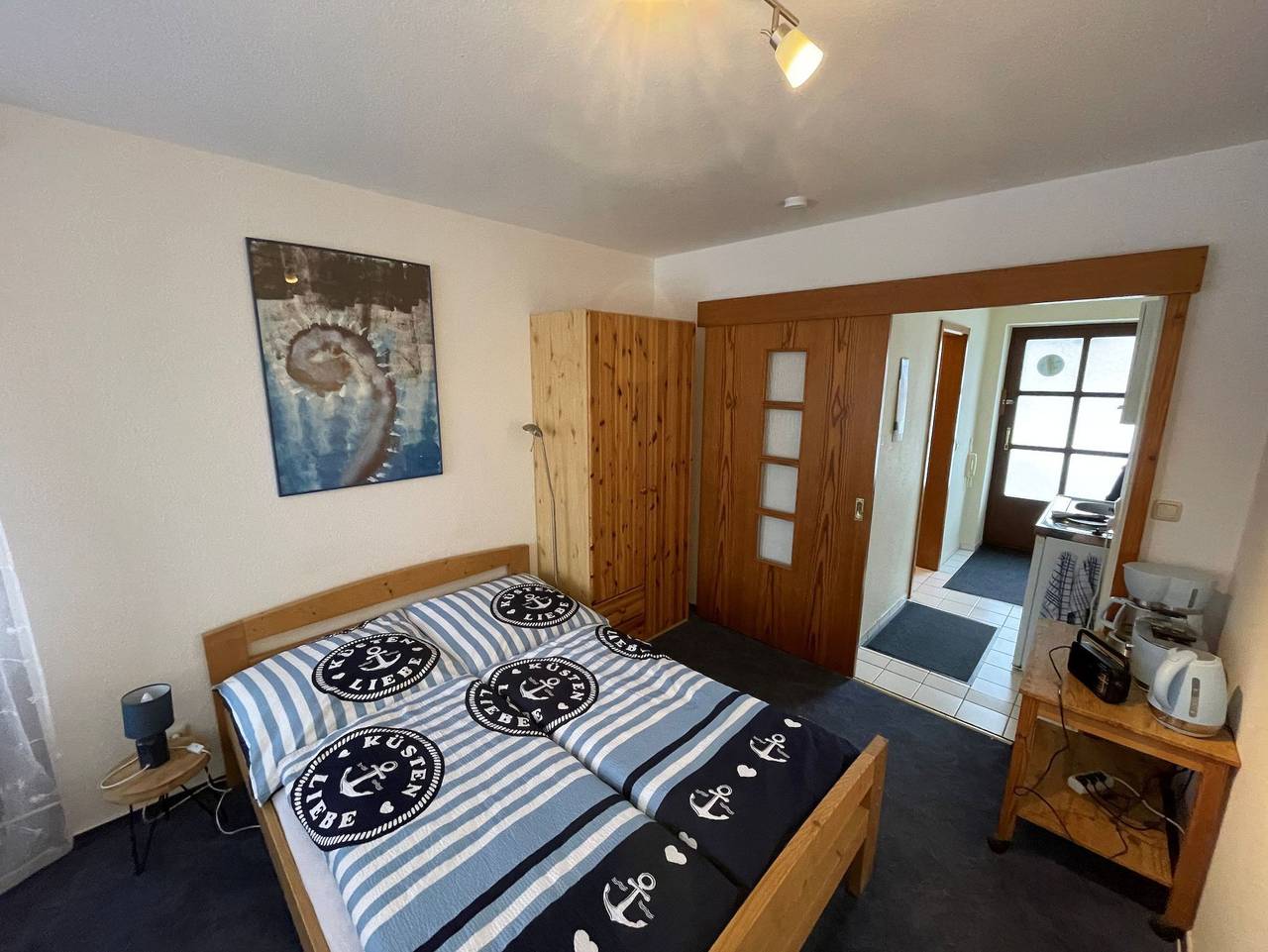 Ganze Ferienwohnung, Ferienwohnung Smans - 1-Zimmer Fewo bis 2 Pers., parterre in Neustadt in Holstein, Ostholstein