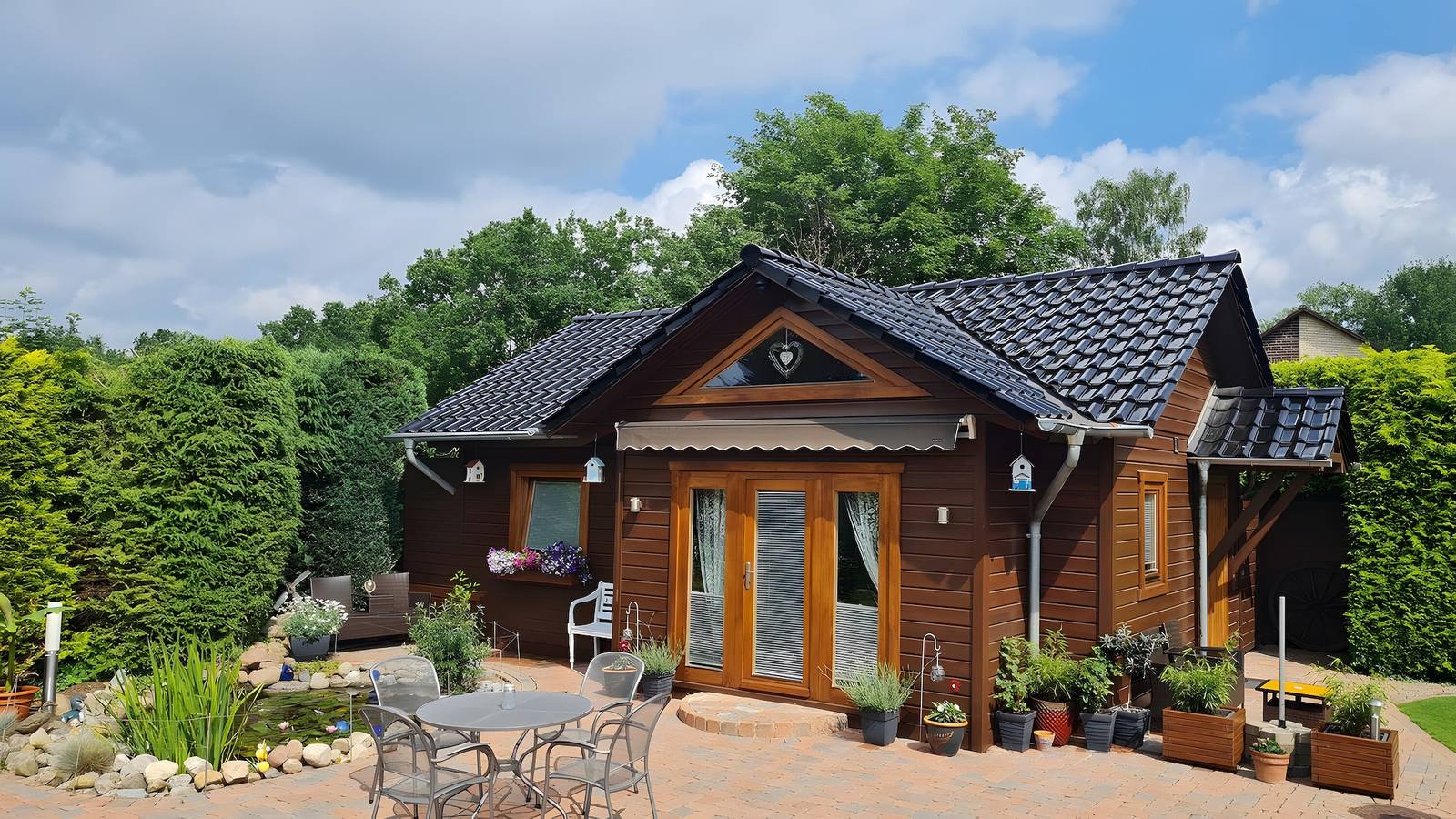 Ferienhaus „Ferienhaus-Burg“ mit privater Terrasse, Gemeinschaftsgarten und Wlan in Celle, Aller-Leine-Tal