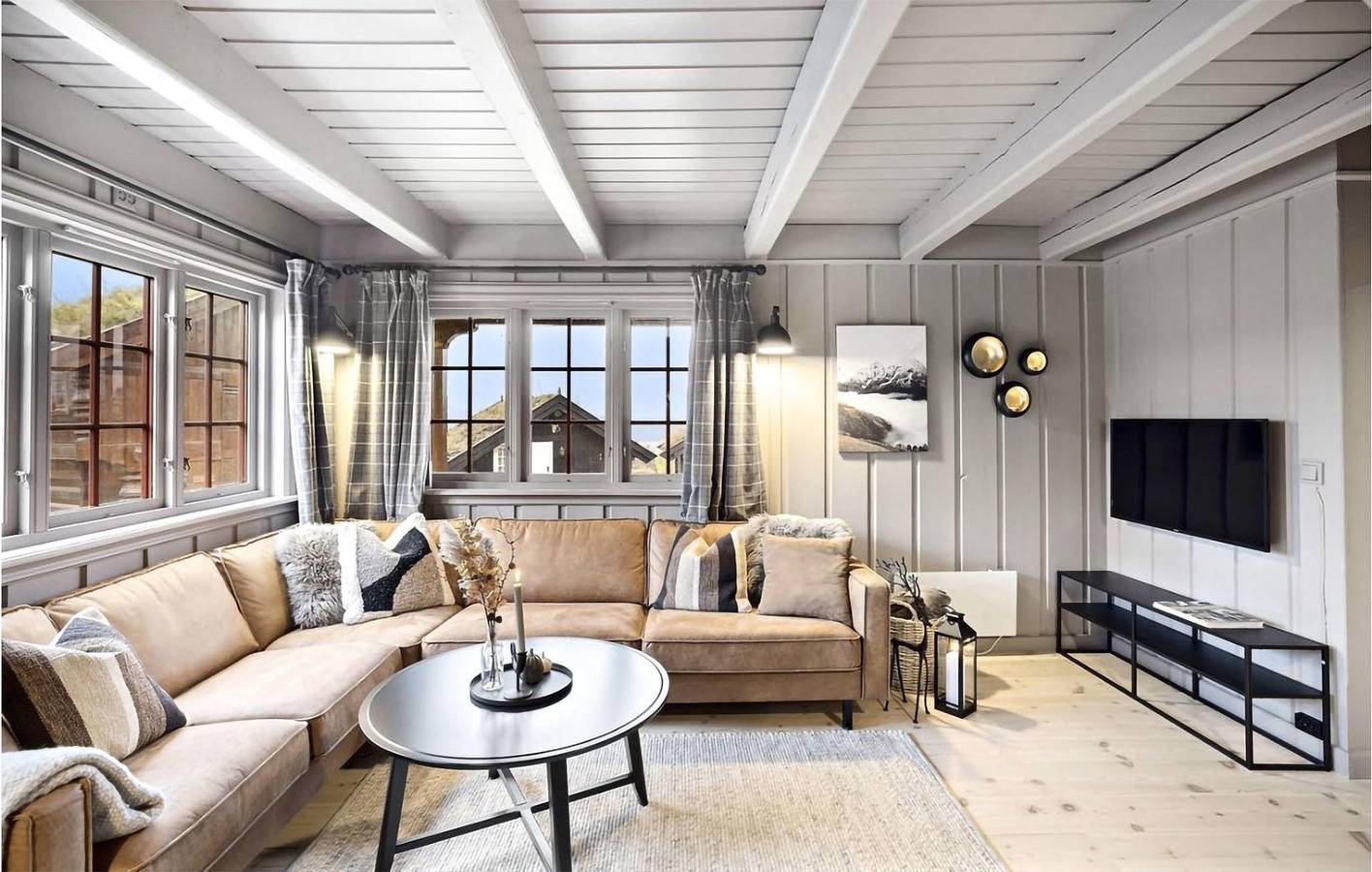 Ferienhaus für 8 Personen mit Garten in Vinje