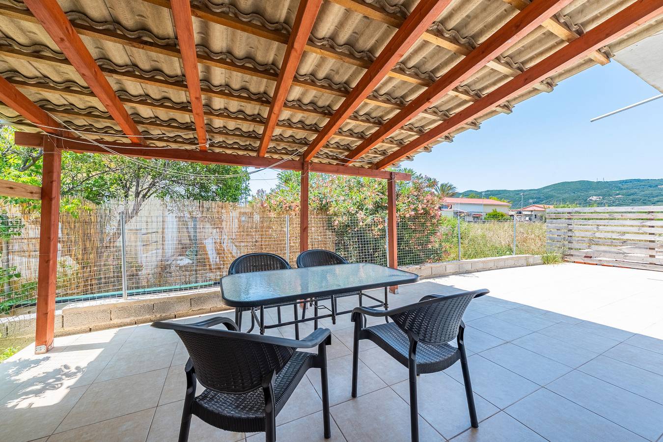 Villa 'Elia' with Sea View, Garden, Terrace & Wi-Fi in Corfu