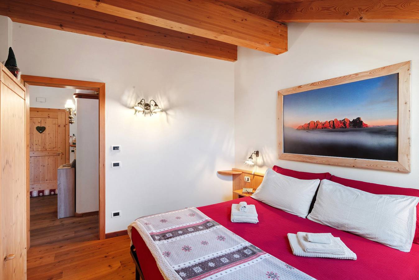 Appartamento intero, Appartamento 'La Rocca' con Vista Montagna e Wi-Fi in Daiano, Ville di Fiemme