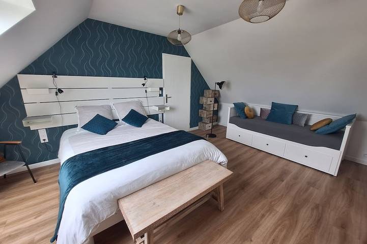 Location de vacances pour 5 personnes, avec jardin ainsi que terrasse et jacuzzi à Lampaul-Ploudalmézeau - 2