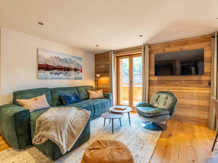 Appartement de vacances pour 6 personnes, avec terrasse et jacuzzi à La Clusaz
