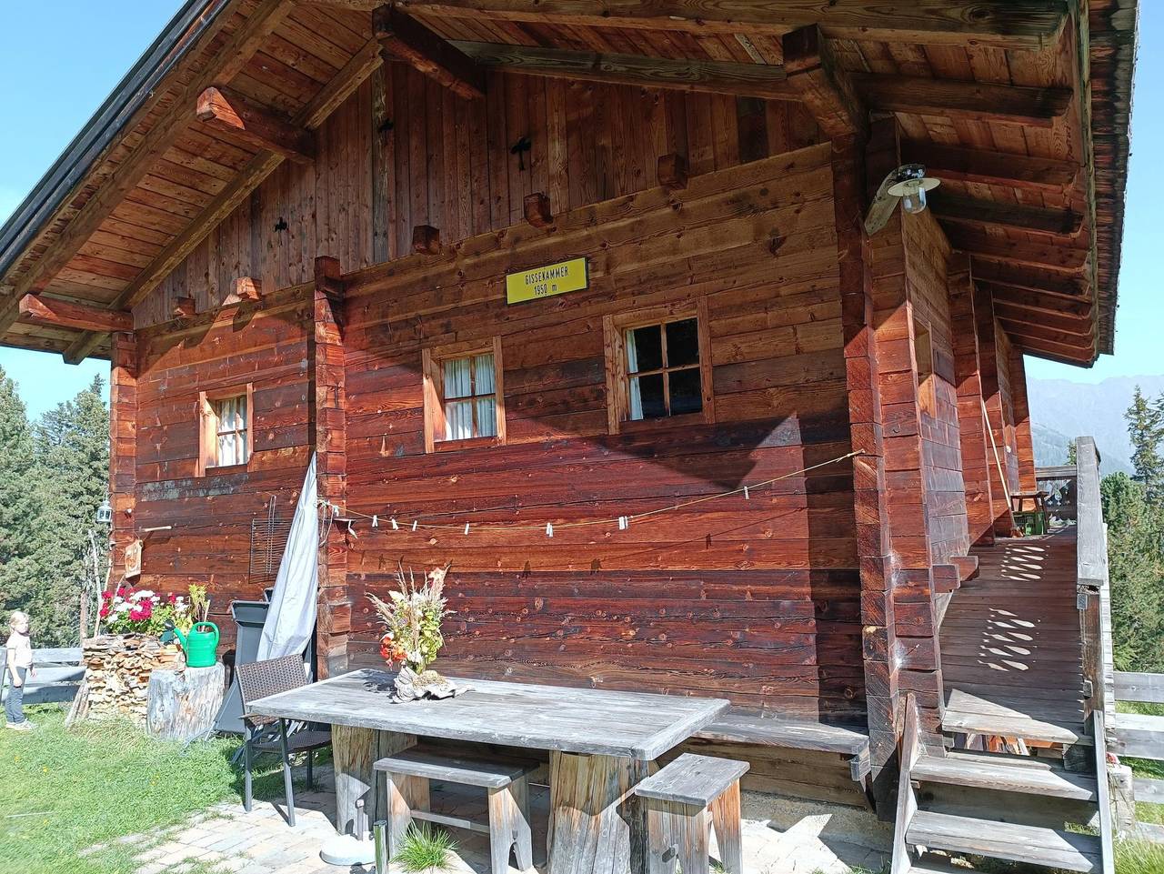 Gissekammer - Hütte, fl. k/w Wasser, 3 Schlafräume in Innervillgraten, Osttirol