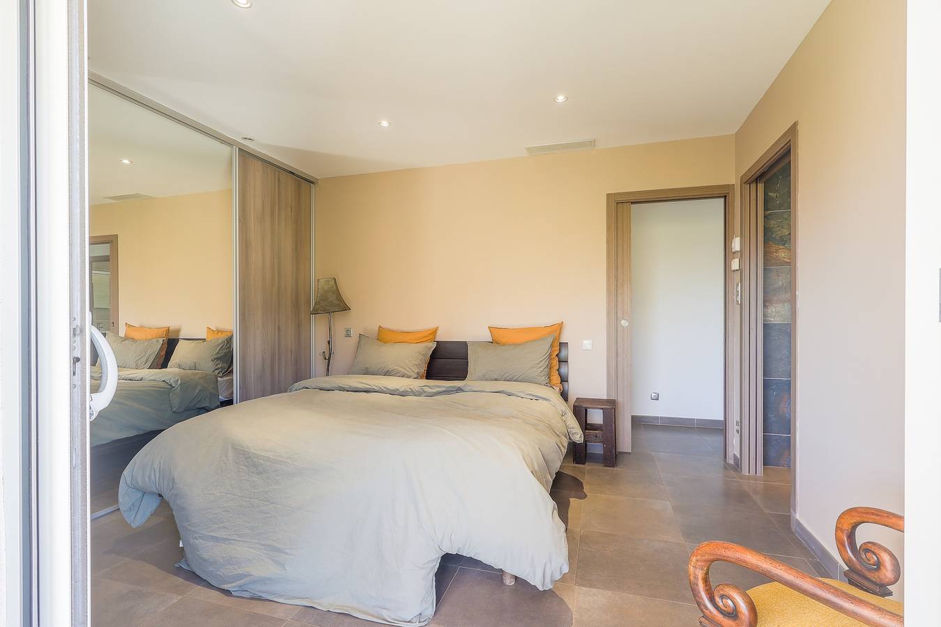 San Quilico - Maison climatisée, piscine, vue mer in Aregno, Calvi und Umgebung