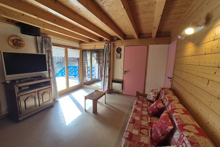 Chalet für 6 Personen mit Garten in La Féclaz, Les Déserts