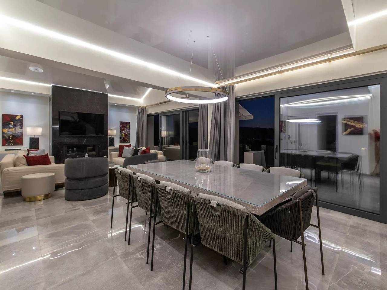 Wonderful Kranidi Villa | Villa Dolce Azzurra  | Private Pool |  Exercising Equipment  | Outdoor Kitchen & Bbq | Modern Furnishing | Porto Heli in Porto Heli, Argolida