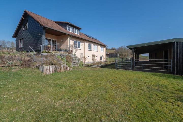 Ferienwohnung für 5 Personen, mit Ausblick und Garten sowie Sauna, mit Haustier - 1