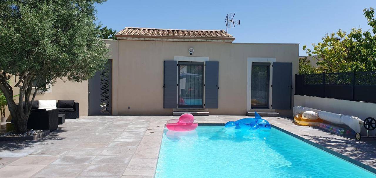 Two-Bedroom House in Calvisson, Côte méditerranéenne (France)