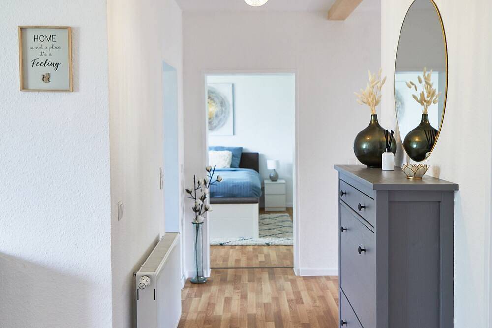 Ganze Wohnung, Work from Home 2Br, Free Parking,Netflix,Near Basf in Ludwigshafen, Kurpfalz